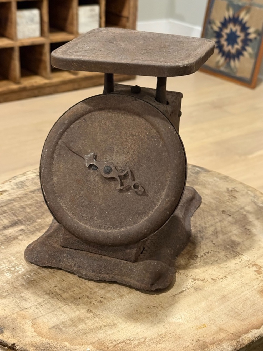 Vintage Rusty Chippy Metal Heavy Scale - Picture 2 of 7